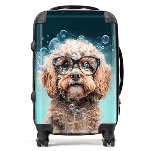 Cavapoo Dog Splashart Suitcase - Cabin