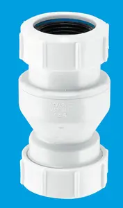 McAlpine In Line Vertical Non Return Valve with Inlet & Outlet Connection for 19/23mm Pipe   CONVALVE-125