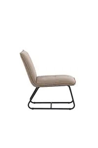 Madison Lounge Chair, Brown Relaxer Chair, Upholstery Chair