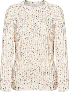 Cotton Traders Women's Chenille Jumper In Cream - Size 20