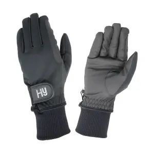 Hy5 Adults Ultra Warm Softshell Gloves Black (S)