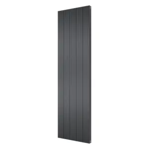 Agadon Madrid Aluminium Designer Radiator 1800 x 500 mm Anthracite - 4208 BTU - 10 Years Guarantee