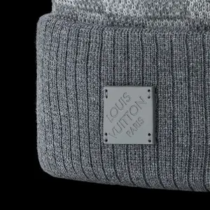 Louis Vuitton® - Néo Petit Damier Beanie - Wool - Gris Clair - Men - Luxury