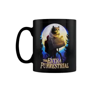 Horror Cats The Extra Purrestrial Mug Black (One Size)