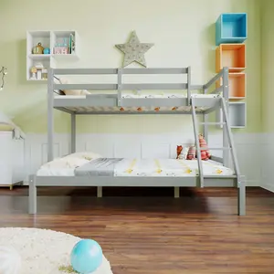 Muskoka Triple Sleeper Bunk Bunk Bed Grey