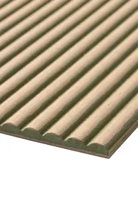 Naturewall Reeded Wood Panel - Unprimed - 2.4m