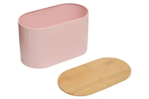 Maison by Premier Alton Pink Bread Bin