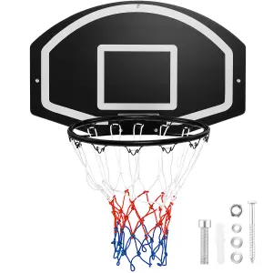 Costway Wall Mounted Basketball Hoop Set Large Indoor Basketball Games