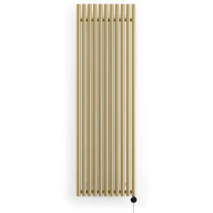 Terma 230V 1.5kW Brass Smart Vertical Oil-filled radiator