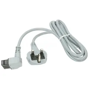 SPARES2GO Mains Power Cable Compatible with Bosch Dishwasher (UK 3 Pin Plug, 1.7 Metre)