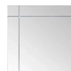 Berkfield Wall Mirror 60x50 cm Glass