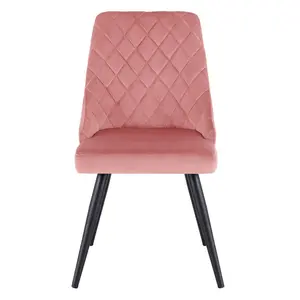 Clocher Upholstered Chair (Set of 2) Rosa