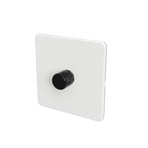 WIFI 2-WAY LED DIMMER SWITCH - Slim White/Black 1-Gang