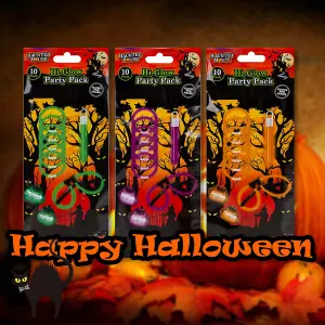 Halloween Glow Stick Pack 1 Piece Mystery Bag  MultiColour