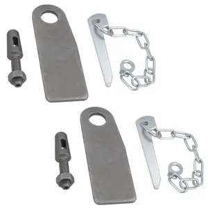 Trailer Dropsider Tailboard Fastener Kit Eye Plate Slotted Lug and Pin