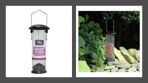 Nature's Market Hammertone Wild Bird Seed + Nut Feeder