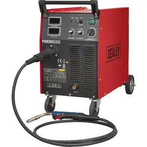 High-Performance 250A MIG Welder with Non-Live Euro Torch and Turbo Fan for 415V 3 Phase Supply