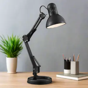 CGC DESK Hobby Table Lamp - Black Metal