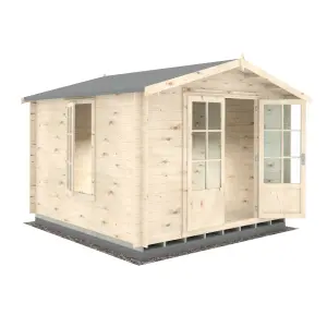 Shire Barnsdale 10x10 Log Cabin 19mm Logs