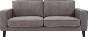 DUSK Soho 3 Seater Sofa - Grey - Chenille