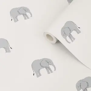 Sophie Allport Natural Wildlife Pearl effect Embossed Wallpaper