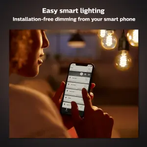 Philips Hue White Filament ST64 B22 Amber