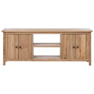 TV Stand Wood Light Wood SALTON