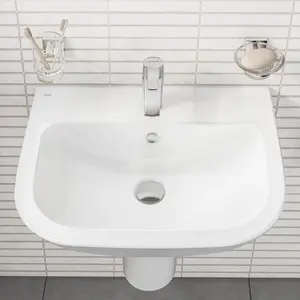 VitrA S20 One Tap Hole Washbasin, 55cm