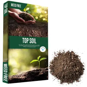 Top Soil Bag 25 Litres With Essential Nutrients Ideal For Planting, Lawn Dressing, Pots, Containers & Planters