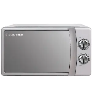 Russell Hobbs RHMM701S-N Colours Plus 17 Litre Silver Manual Microwave