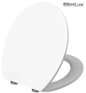 Euroshowers Slimlux Top Fix Slow Close Oval Toilet Seat