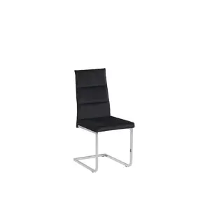 Bruno Upholstered Dining Chair Black