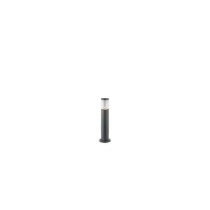 Luminosa Tronco 1 Light Outdoor Short Bollard Anthracite IP44, E27