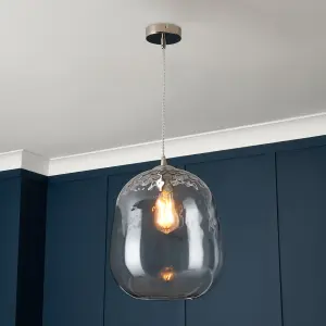 Litecraft Visconte Minori Nickel Ceiling Pendant