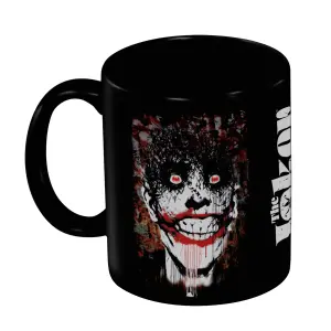 Batman Joker Smile Mug Black (One Size)