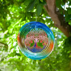 Flamboya Tree Wind spinner 30cm