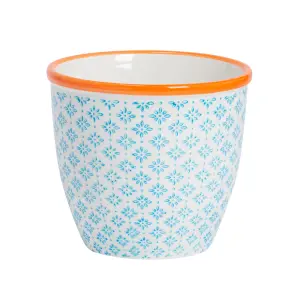 Nicola Spring - Hand-Printed Plant Pot - 14cm