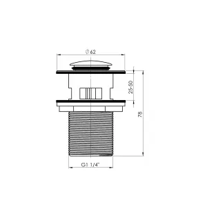 Hommix Three-Way Ball Valve Three connections: Male 1/2 inch, Female 1/2 inch, Male 3/4 inch