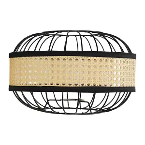 ValueLights Vimet Black Ceiling Pendant Shade