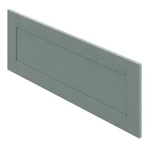 GoodHome Alpinia Matt green wood effect Shaker Drawer front, bridging door & bi fold door