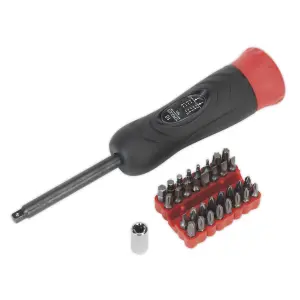 Sealey Torque Screwdriver Set 34pc 2-10Nm 1/4"Sq Drive STS100