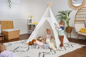 Rebo Montessori Pikler Style Teepee Play Tent