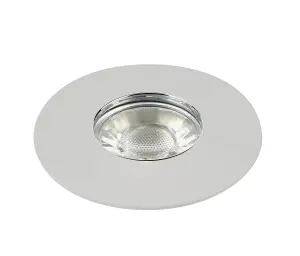 Lighting Collection Cantho White LED Recessed Spotlight, Pack of 3