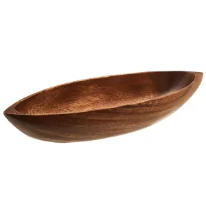 Interiors by Premier Kora Boat Shape Tray