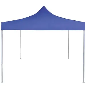 Berkfield Professional Folding Party Tent 2x2 m Steel Blue