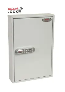 Phoenix Commercial Key Cabinet KC0600N 64 Hook with Net Code Electronic Lock.