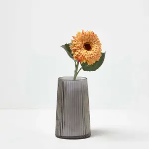 Homescapes Artificial Stem of Yellow Gerbera Flower, 44 cm