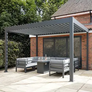 Aluminium Pergola 3m x 3m Gazebo