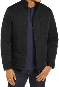 Ted Baker Black Humber Quilted Jacket - Size S