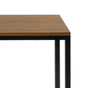 Shawna Computer Desk Brown/Black / 73.7cm H x 119.38cm W x 61cm D